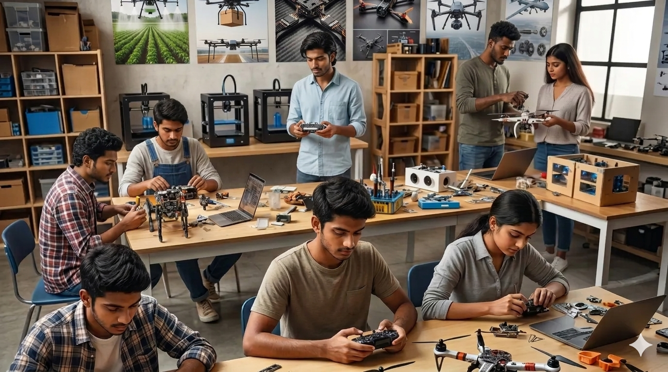 P.G. Diploma in Drone Technology (1 Year – Weekend / LMS Program)